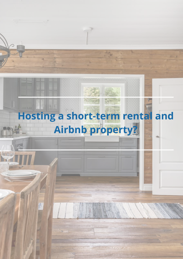 Hosting a short-term rental and Airbnb property?