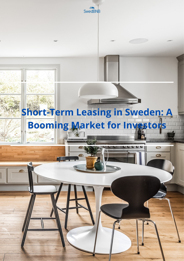 Short-Term Leasing in Sweden:   A Booming Market for Investors