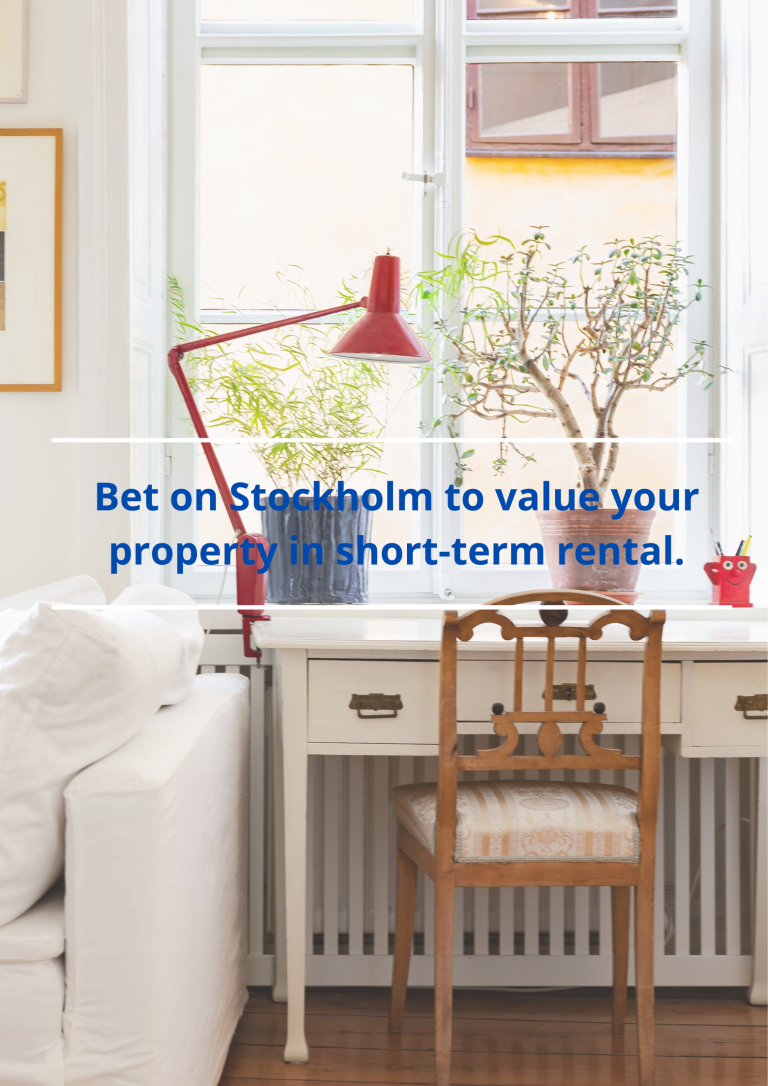 Bet on Stockholm to value your property in short-term rental