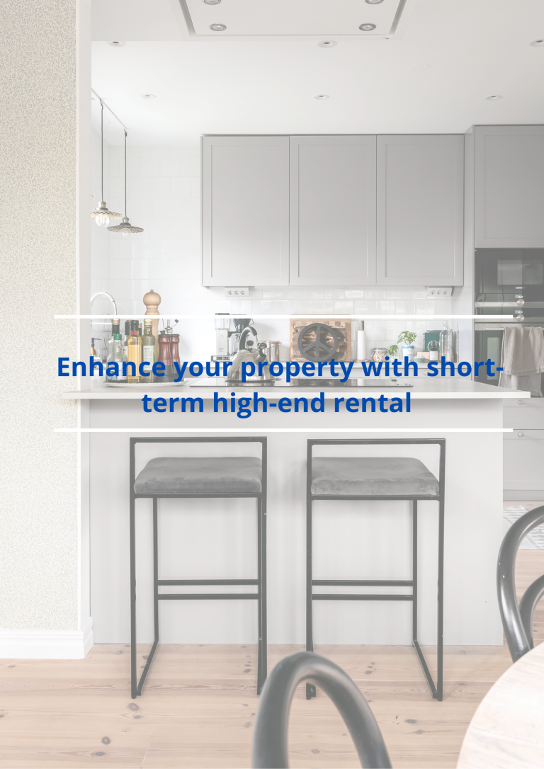 Enhance your property with short-term high-end rental 